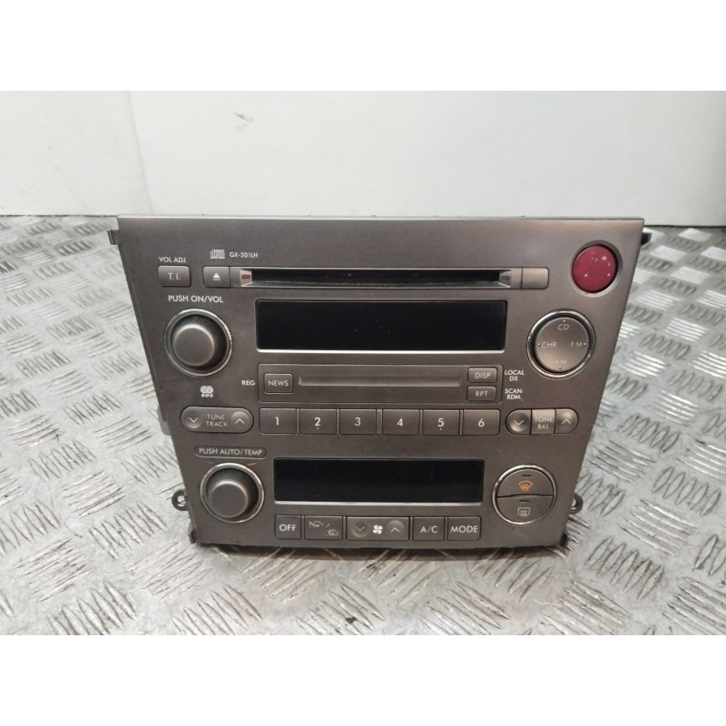 Recambio de sistema audio / radio cd para subaru legacy familiar/outback b13 (bp) 2.5i outback referencia OEM IAM 86201AG430  