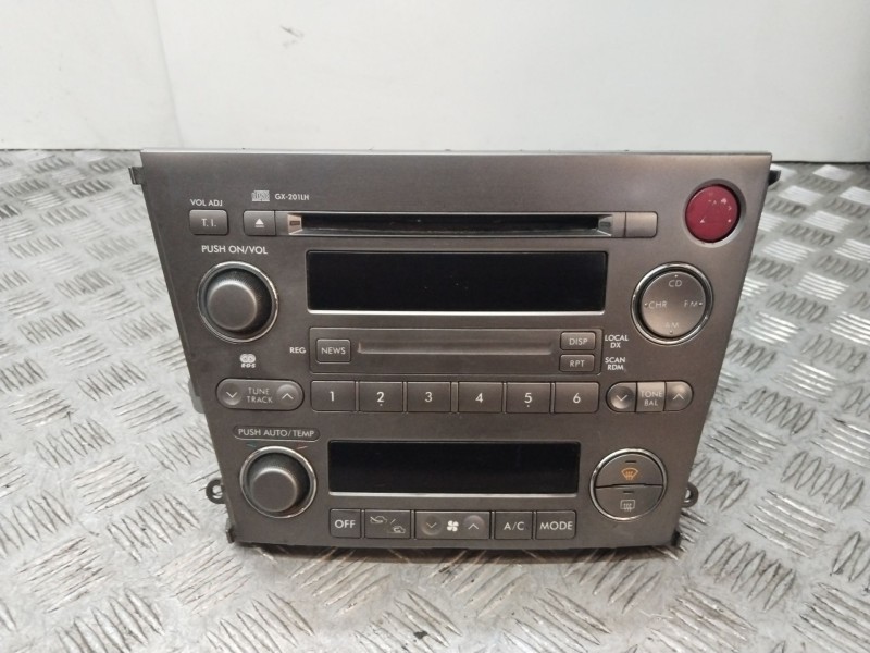 Recambio de sistema audio / radio cd para subaru legacy familiar/outback b13 (bp) 2.5i outback referencia OEM IAM 86201AG430  