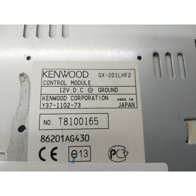 Recambio de sistema audio / radio cd para subaru legacy familiar/outback b13 (bp) 2.5i outback referencia OEM IAM 86201AG430  