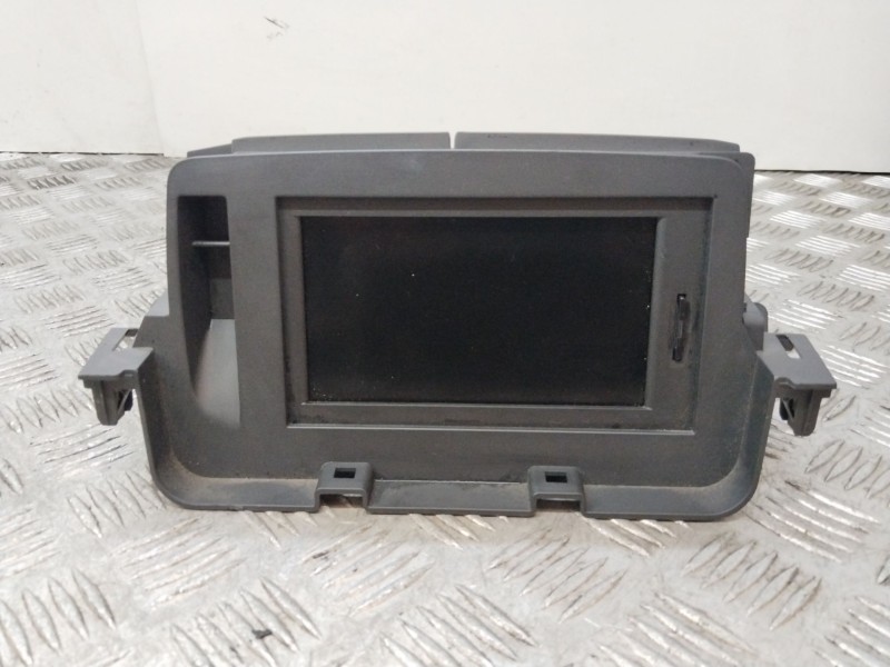 Recambio de pantalla multifuncion para renault megane iii berlina 5 p dynamique referencia OEM IAM 259150931  