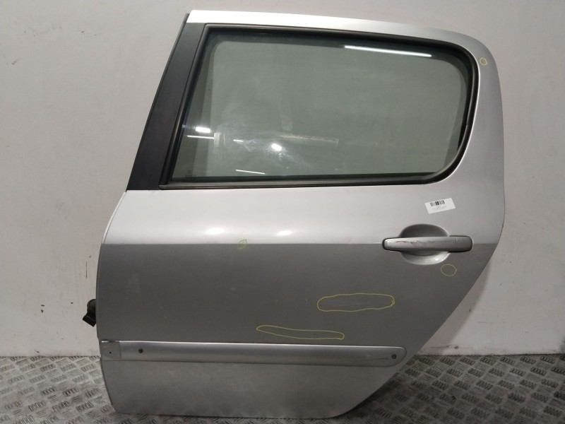 Recambio de puerta trasera izquierda para peugeot 307 (3a/c) 1.6 16v referencia OEM IAM 9006G9  PLATA