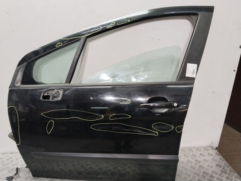 Recambio de puerta delantera izquierda para peugeot 308 confort referencia OEM IAM 9002Z1 NEGRO 
