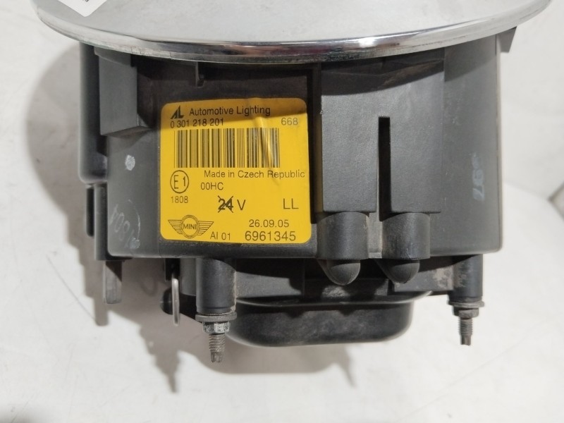 Recambio de faro izquierdo para bmw mini (r50,r53) one d referencia OEM IAM 63127198729  
