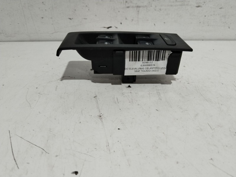 Recambio de mando elevalunas delantero izquierdo para seat toledo (kg3) style referencia OEM IAM 6JB959857A  