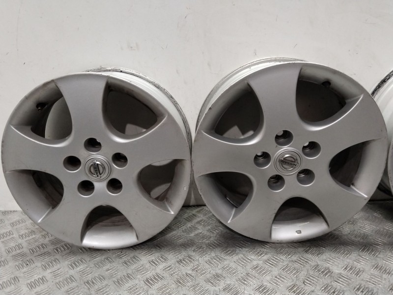Recambio de juego llantas aluminio 16 pulgadas para nissan primera berlina (p12) acenta referencia OEM IAM   16X61/2JJ40