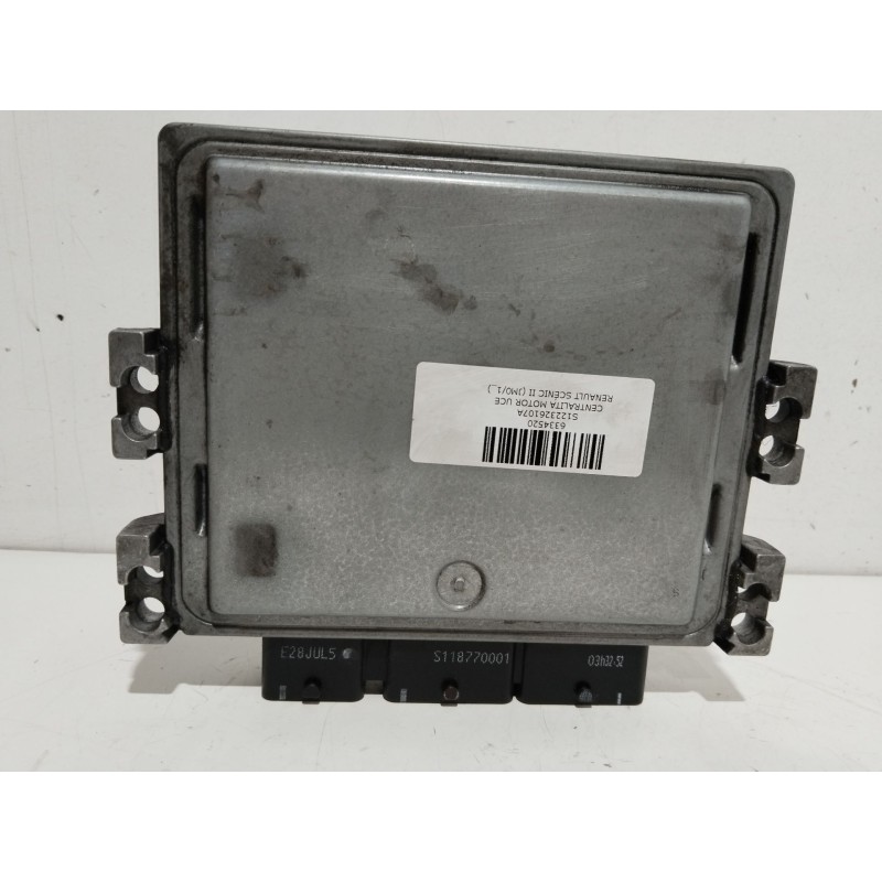 Recambio de centralita motor uce para renault scénic ii (jm0/1_) 1.5 dci (jm1e, jm16) referencia OEM IAM S122326107A 8200542288 