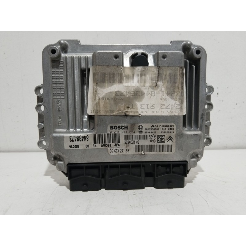 Recambio de centralita motor ecu para peugeot 307 sw (3h) 1.6 16v referencia OEM IAM 0281011634 9653958980 