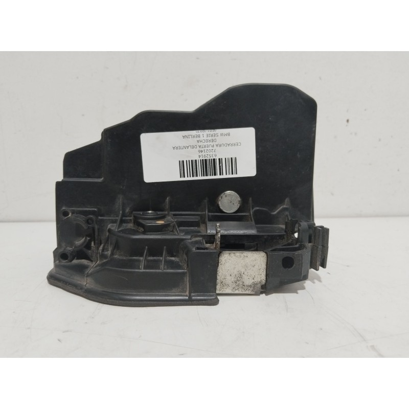 Recambio de cerradura puerta delantera derecha para bmw serie 1 berlina (e81/e87) 118d referencia OEM IAM 7202146  