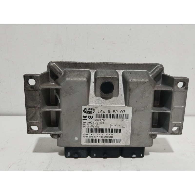 Recambio de centralita motor uce para peugeot 206 berlina xr referencia OEM IAM 51968FNBF  9657429680