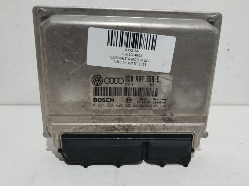 Recambio de centralita motor uce para audi a4 avant (b5) 1.8 referencia OEM IAM 0261204805 8D0907558E 