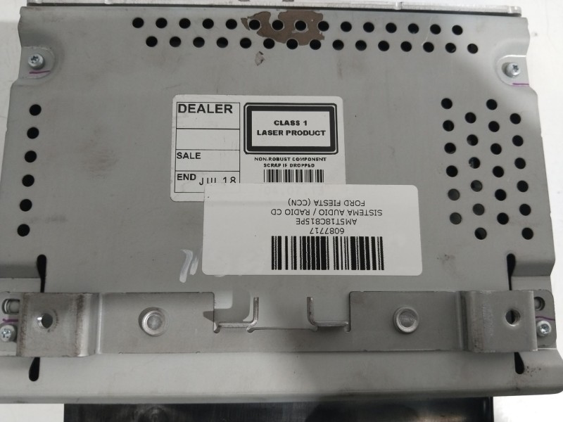 Recambio de sistema audio / radio cd para ford fiesta (ccn) titanium referencia OEM IAM AM5T18C815PE  
