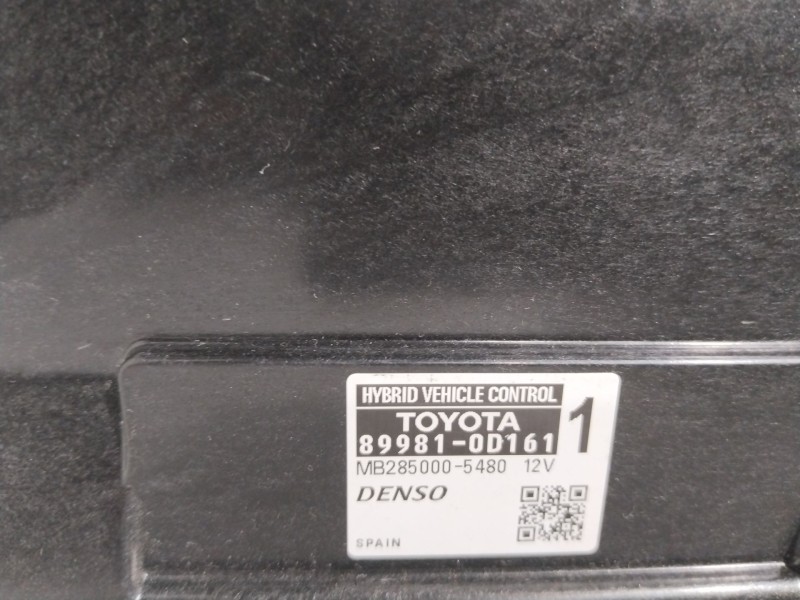 Recambio de modulo electronico para toyota yaris hybrid active referencia OEM IAM 899810D161  