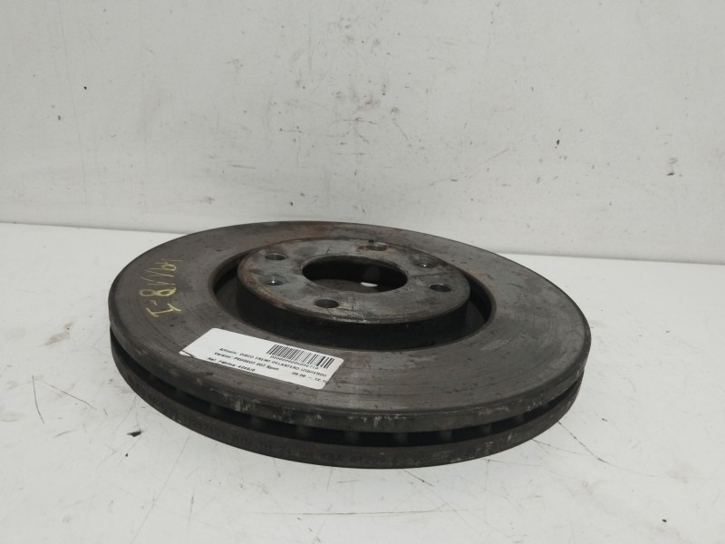 Recambio de disco freno delantero izquierdo para peugeot 207 sport referencia OEM IAM 4249J6  