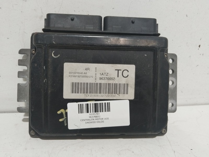 Recambio de centralita motor uce para daewoo kalos 1.2 se referencia OEM IAM 96376652  S010016040A6