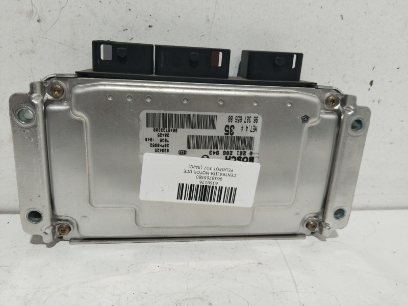 Recambio de centralita motor uce para peugeot 307 (3a/c) 1.6 16v referencia OEM IAM 9638765580  