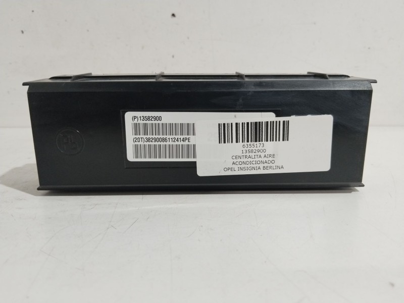 Recambio de centralita aire acondicionado para opel insignia berlina sportive referencia OEM IAM 13582900  