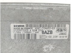 Recambio de centralita motor uce para ford fiesta v (jh_, jd_) 1.4 16v referencia OEM IAM 4S6112A650EB  S120977003A 2