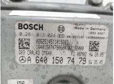 Recambio de centralita motor uce para mercedes-benz clase a (w169) a 200 cdi (169.308, 169.008) referencia OEM IAM 0281013024 A6 2