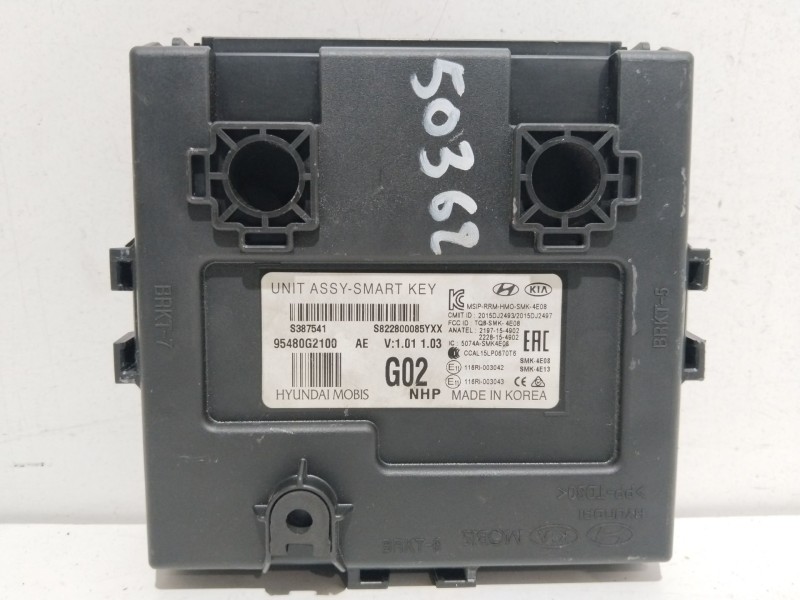 Recambio de modulo electronico para hyundai ioniq (ae) 1.6 gdi hybrid referencia OEM IAM 95480G2100  