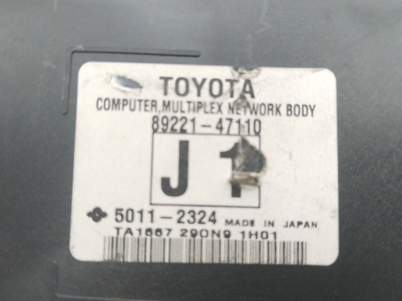 Recambio de caja reles / fusibles para toyota prius (_w3_) 1.8 hybrid (zvw3_) referencia OEM IAM 8922147110  8273047451