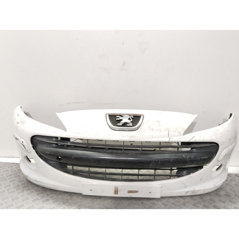 Recambio de paragolpes delantero para peugeot 207 confort referencia OEM IAM 9649581380  BLANCO