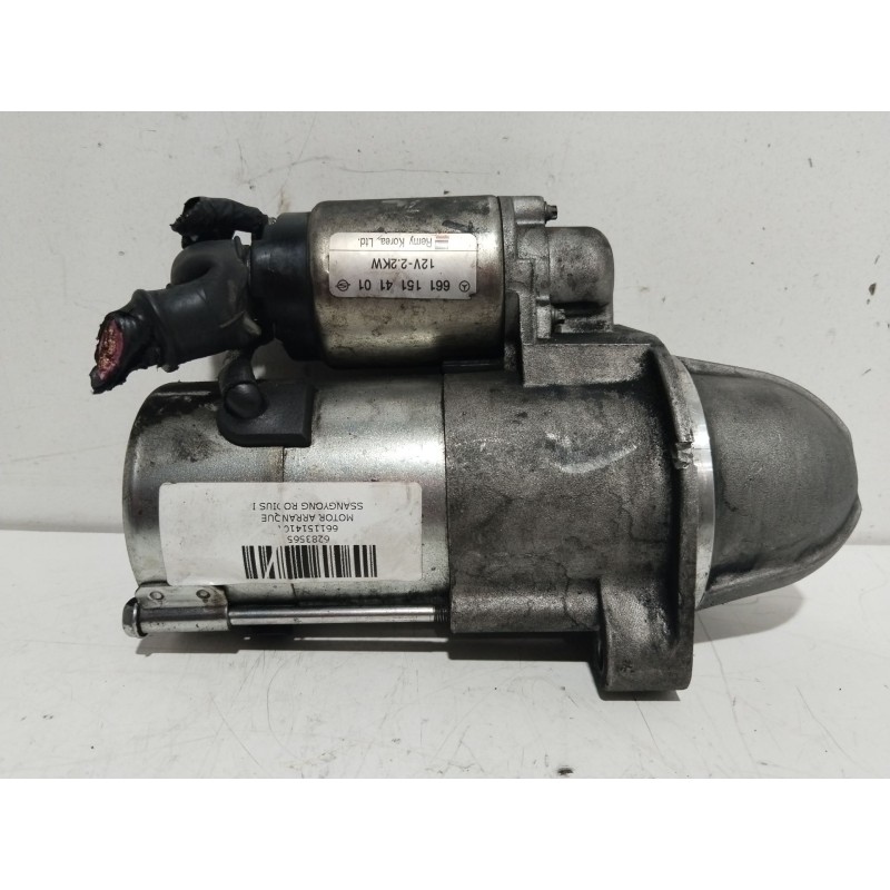 Recambio de motor arranque para ssangyong rodius i 2.7 xdi referencia OEM IAM 6611514101  