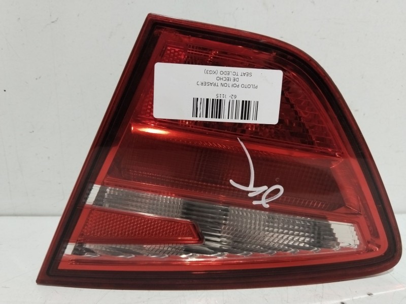 Recambio de piloto porton trasero derecho para seat toledo (kg3) emoción referencia OEM IAM   