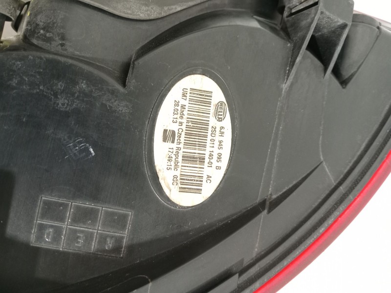 Recambio de piloto trasero izquierdo para seat toledo (kg3) emoción referencia OEM IAM   