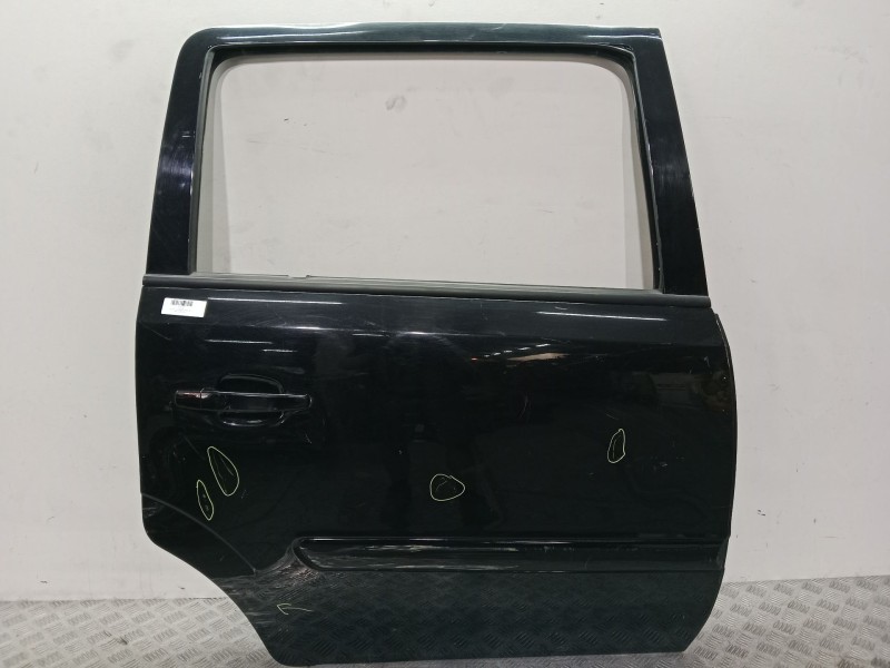 Recambio de puerta trasera derecha para opel zafira b cosmo referencia OEM IAM 124244 NEGRO 