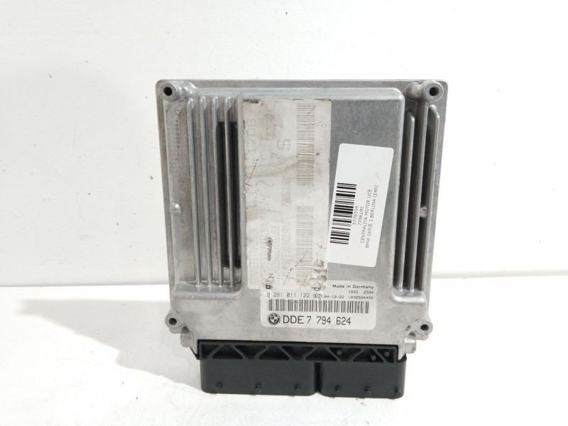 Recambio de centralita motor uce para bmw serie 3 berlina (e46) 320d referencia OEM IAM 7796195  0281011122