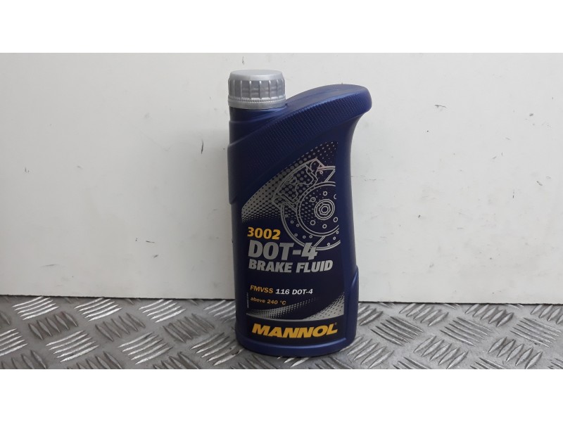 Recambio de liquido de frenos brake fluid dot-4 para material nuevo referencia OEM IAM   