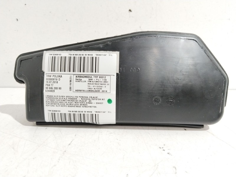 Recambio de airbag rodilla para peugeot 308 cc (4b_) 2.0 cvvt referencia OEM IAM 8216SF  