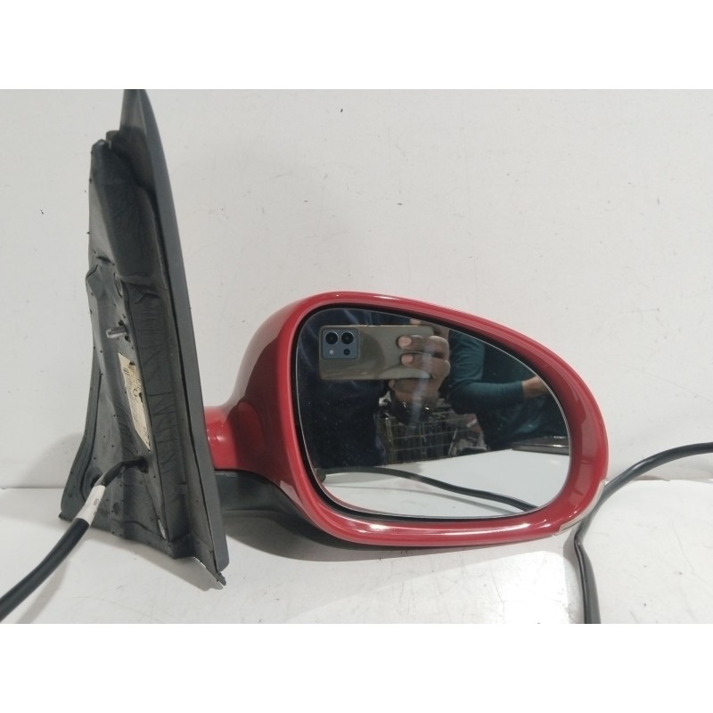 Recambio de retrovisor derecho para volkswagen golf v (1k1) 1.9 tdi referencia OEM IAM 1K0857538  ROJO