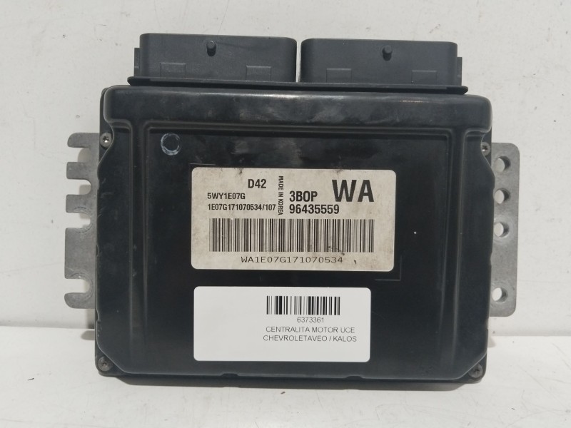 Recambio de centralita motor uce para chevrolet aveo / kalos hatchback (t200) 1.2 referencia OEM IAM 96435559  