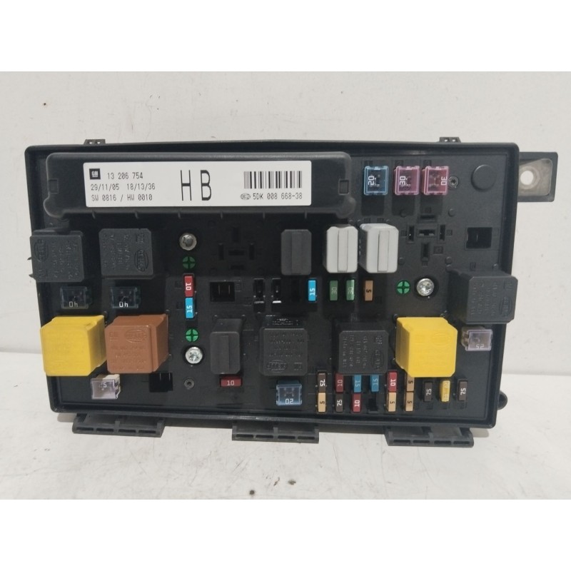 Recambio de caja reles / fusibles para opel astra h (a04) 1.7 cdti (l48) referencia OEM IAM 5DK00866838  