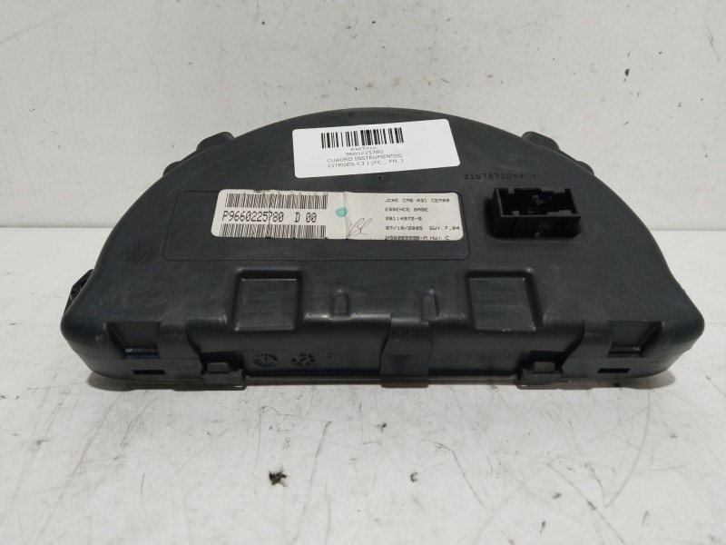 Recambio de cuadro instrumentos para citroën c3 i (fc_, fn_) 1.1 i referencia OEM IAM 9660225780  