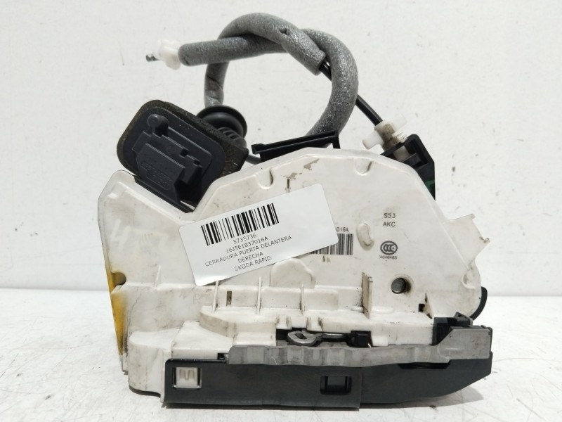 Recambio de cerradura puerta delantera derecha para skoda rapid active referencia OEM IAM 16J5E1837016A  