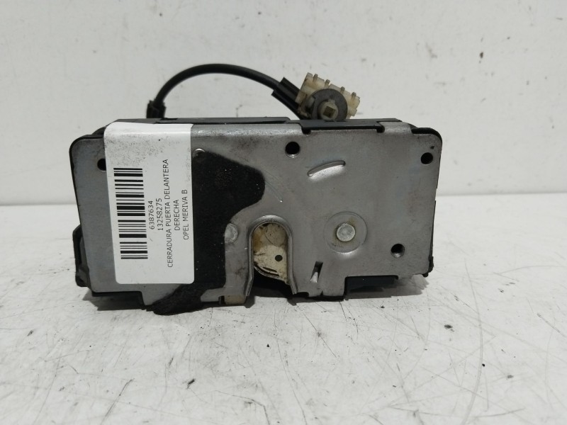 Recambio de cerradura puerta delantera derecha para opel meriva b cosmo referencia OEM IAM 13258275  1295327