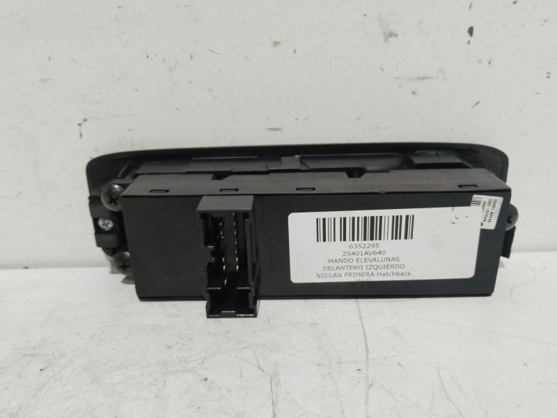 Recambio de mando elevalunas delantero izquierdo para nissan primera hatchback (p12) 1.9 dci referencia OEM IAM 25401AV640   Recambio de mando elevalunas delantero izquierdo para nissan primera hatchback (p12) 1.9 dci referencia OEM IAM 25401AV640