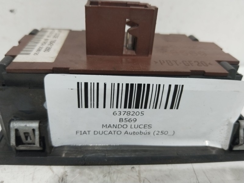 Recambio de mando luces para fiat ducato autobús (250_) 160 multijet 3,0 d referencia OEM IAM B569  B5697354213530