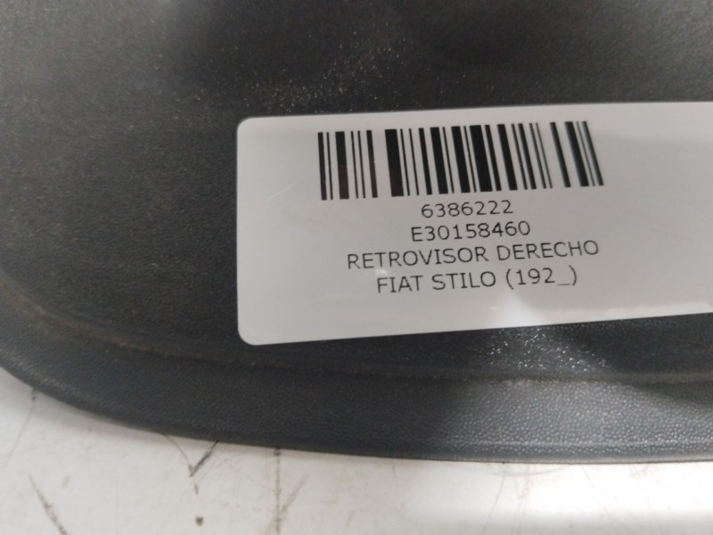 Recambio de retrovisor derecho para fiat stilo (192_) 1.9 jtd (192_xe1a) referencia OEM IAM E30158460  