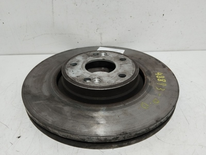 Recambio de disco freno delantero izquierdo para renault laguna ii (bg0) authentique referencia OEM IAM 8200007121  