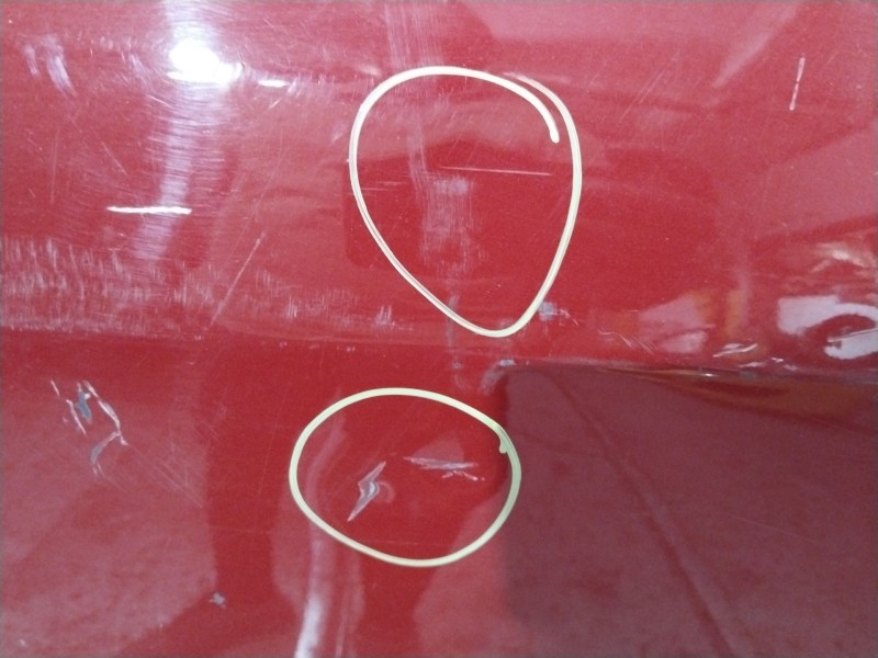 Recambio de puerta trasera derecha para mazda premacy (cp) touring (85kw) referencia OEM IAM  ROJO 