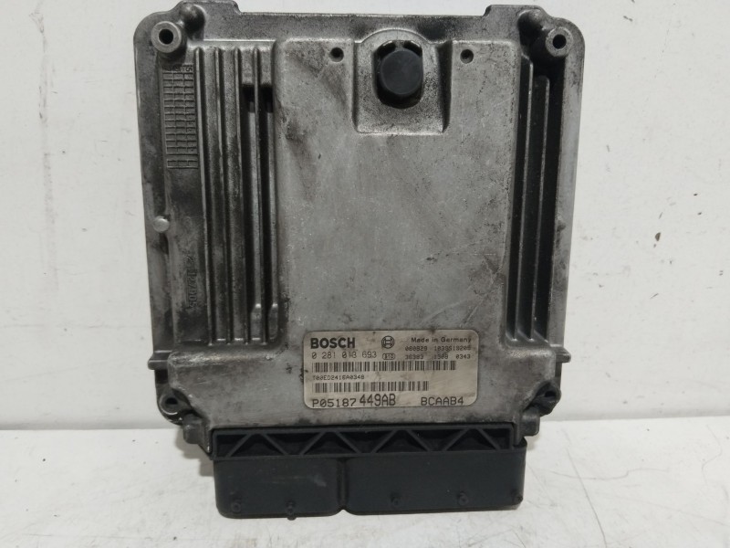 Recambio de centralita motor uce para dodge caliber s referencia OEM IAM 5187449AC  0281013693