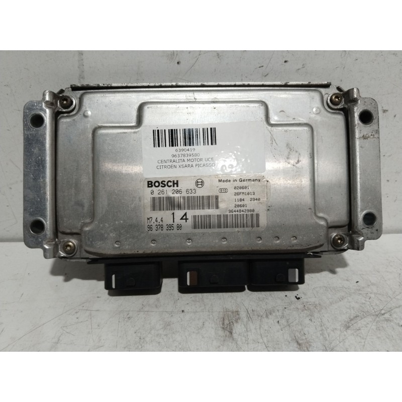 Recambio de centralita motor uce para citroën xsara picasso básico referencia OEM IAM 9637839580  