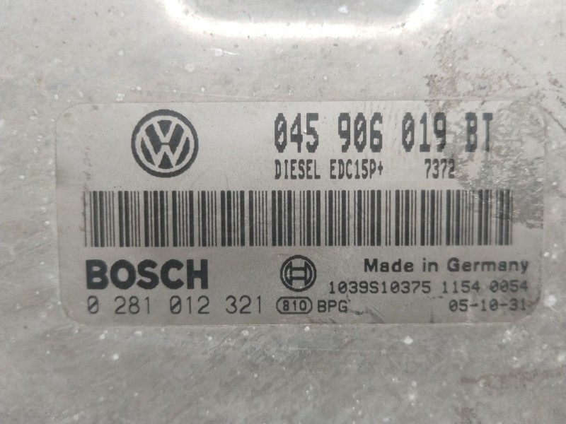Recambio de centralita motor uce para seat ibiza iii (6l1) 1.4 tdi referencia OEM IAM 0281012321  