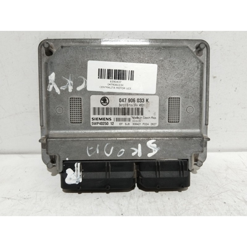 Recambio de centralita motor uce para skoda fabia i (6y2) 1.4 referencia OEM IAM 047906033K  