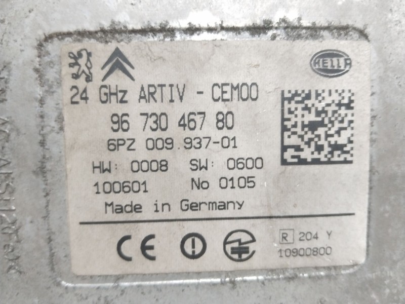 Recambio de modulo electronico para peugeot 3008 i monospace (0u_) 2.0 hdi referencia OEM IAM 9673046780  