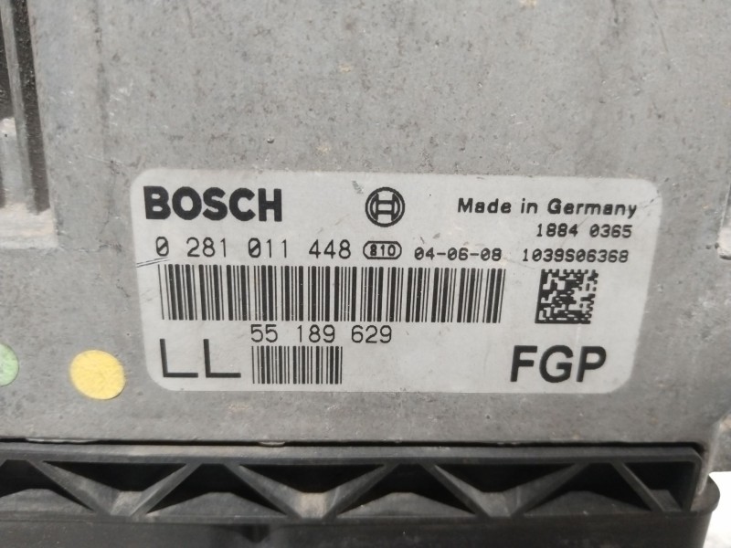 Recambio de centralita motor uce para opel vectra c berlina elegance referencia OEM IAM 0281011448  