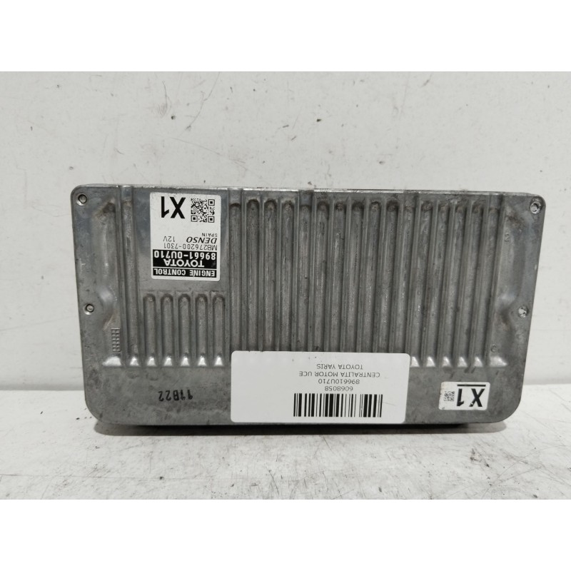 Recambio de centralita motor uce para toyota yaris hybrid active referencia OEM IAM 896610U710  